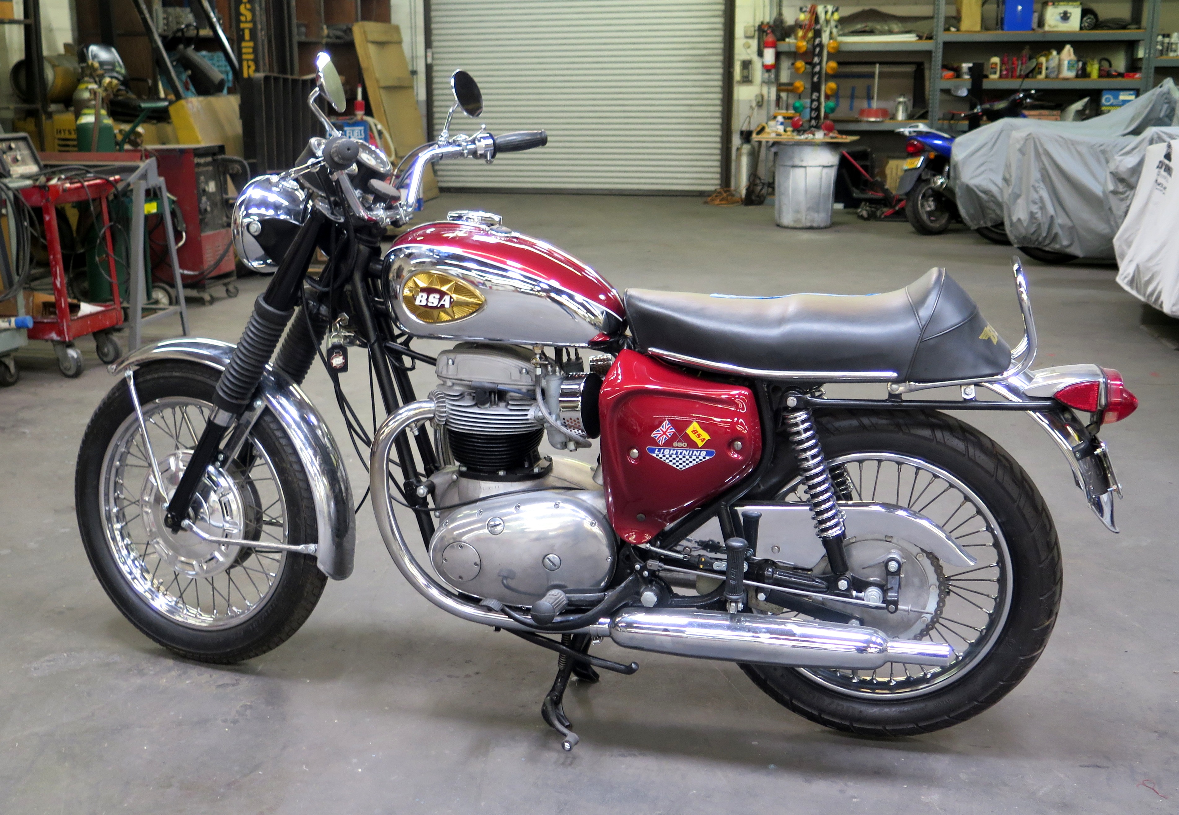 BSA Goldstar rental in Los Angeles