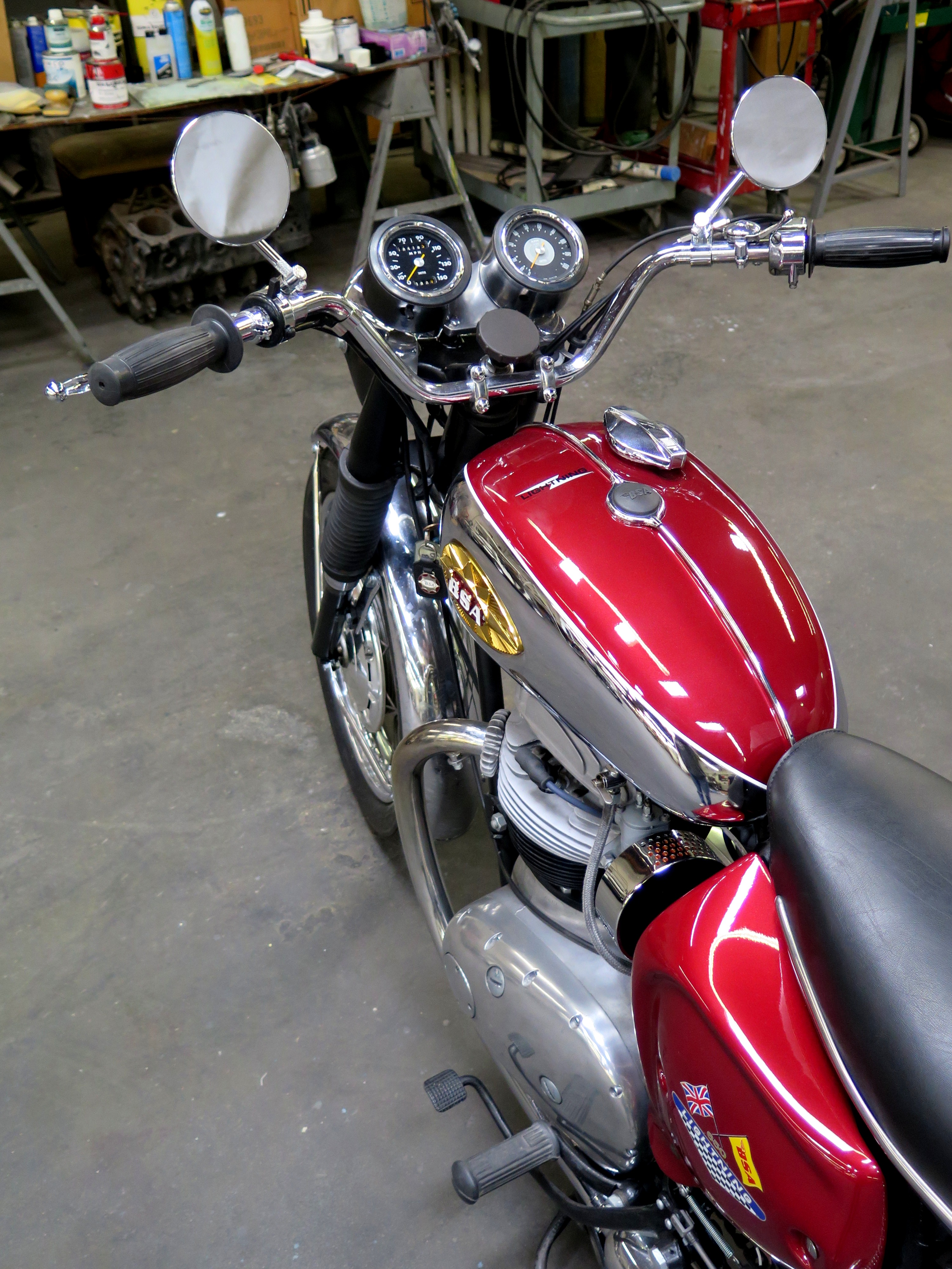 BSA Goldstar rental in Los Angeles